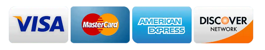 J&P Coatings accepts major credit cards.