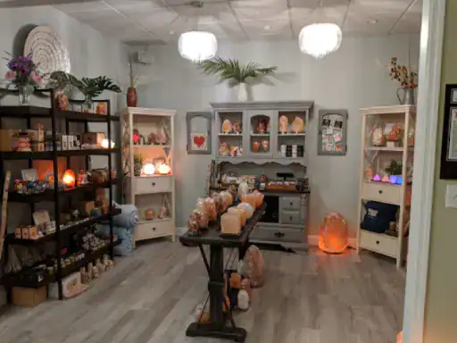 The image shows a comfortable shop that feels peaceful and welcoming, like the perfect place to find inspiration for J&P Coatings concrete patios or basement floors.
