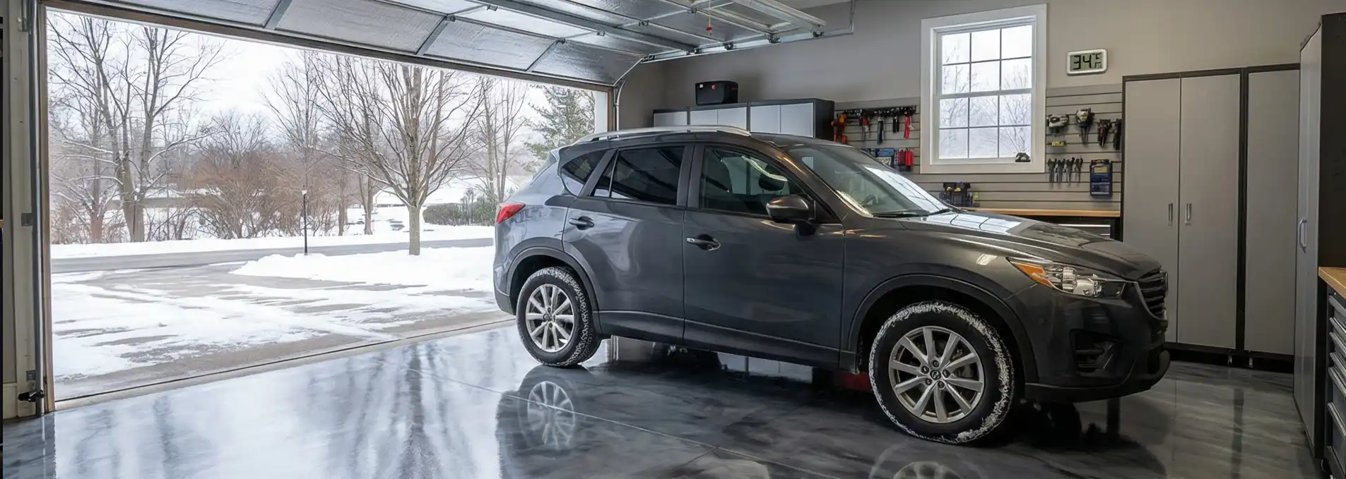 a featured image of Best Polyaspartic Floor Coating Cleveland