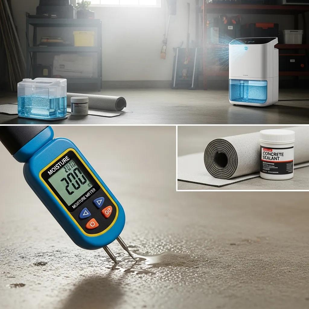 J&P Coatings shows step-by-step moisture control for concrete floors, including measuring and sealing for dryness.
